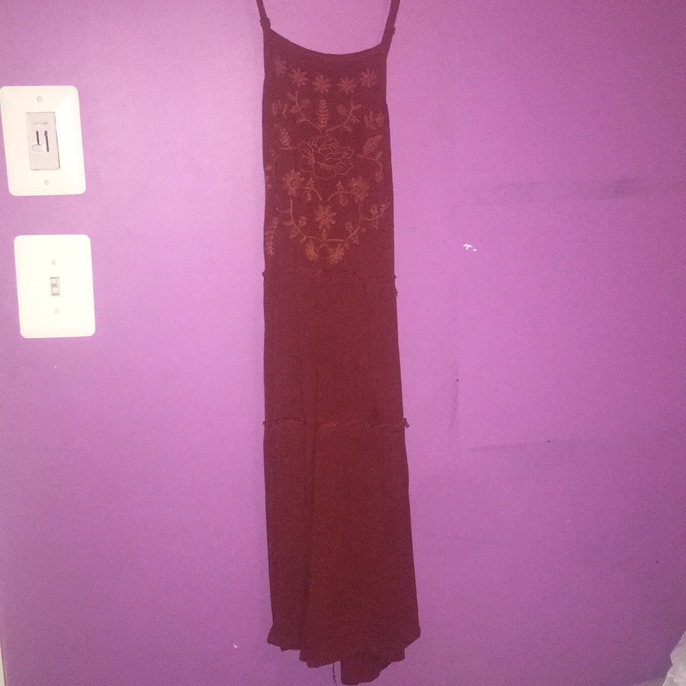 Cross-back Halter Dress